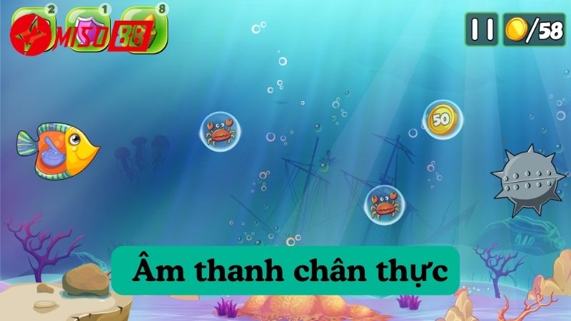 Giao diện và âm thanh sống động