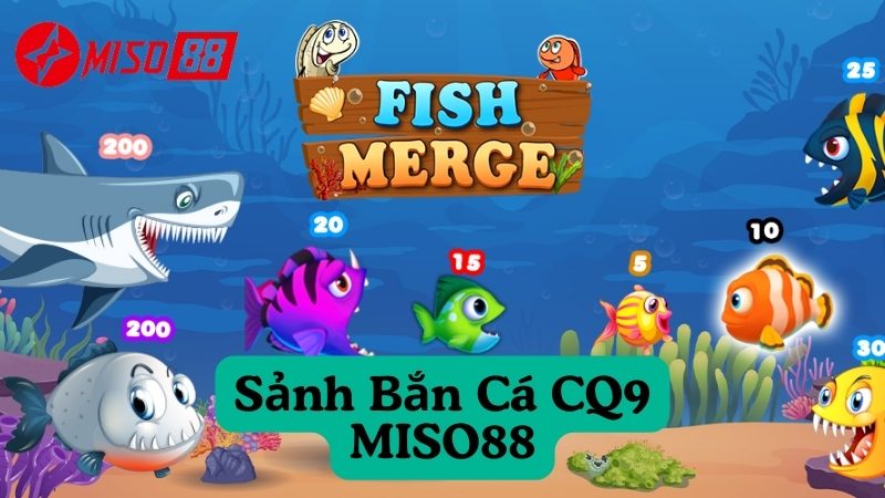 Các loài cá lớn giá trị trong Sảnh Bắn Cá CQ9 MISO88